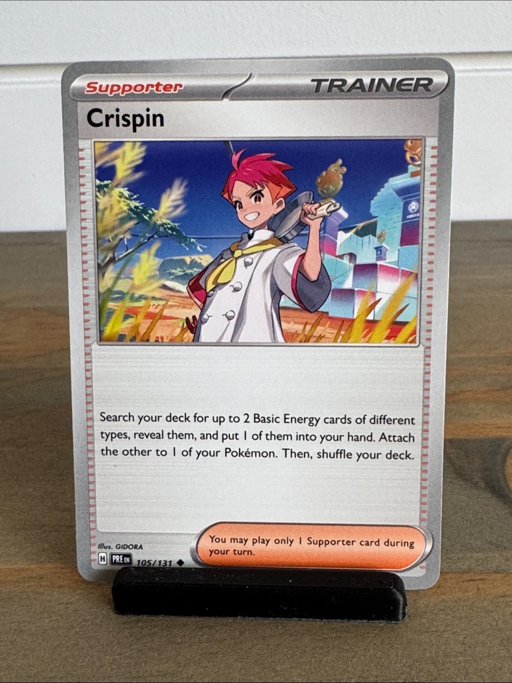 Pokémon | Prismatic Evolutions (Supporter) #105/131: Crispin (2025) - Card